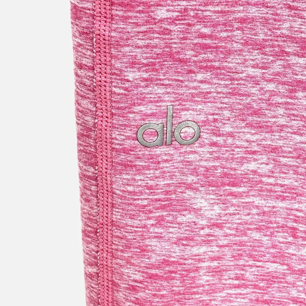 Alo Yoga High Waist Alosoft Lounge Legging In Pink Heather Size Medium